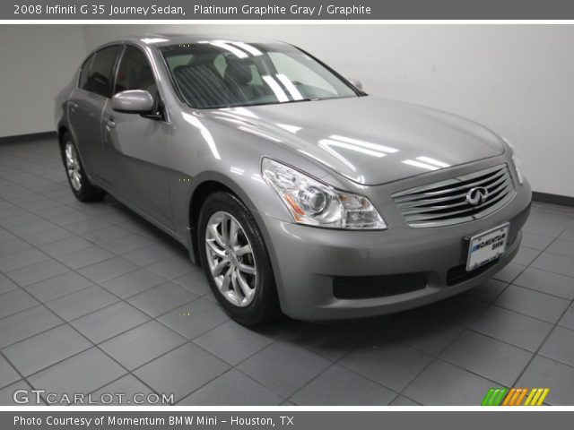 2008 Infiniti G 35 Journey Sedan in Platinum Graphite Gray