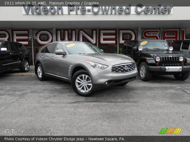 2011 Infiniti FX 35 AWD in Platinum Graphite