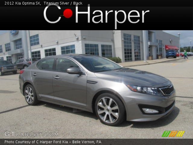 2012 Kia Optima SX in Titanium Silver