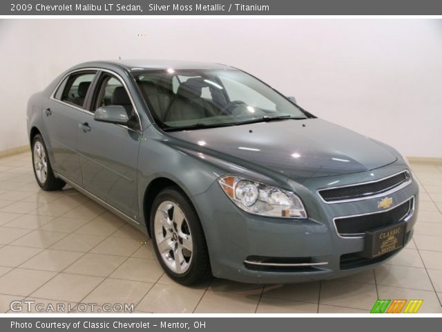 2009 Chevrolet Malibu LT Sedan in Silver Moss Metallic