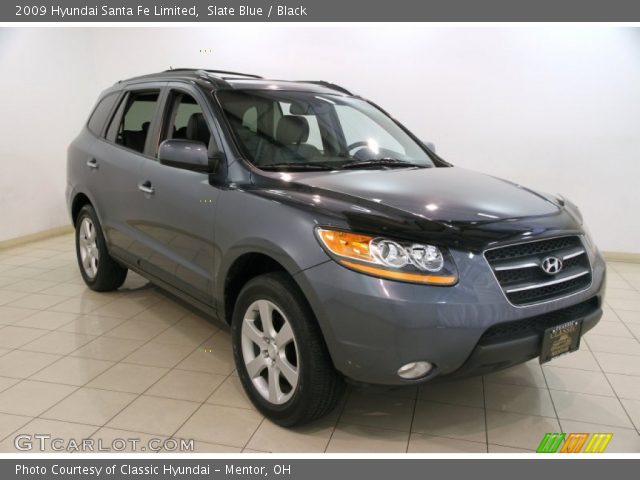2009 Hyundai Santa Fe Limited in Slate Blue