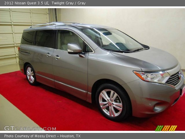2012 Nissan Quest 3.5 LE in Twilight Gray