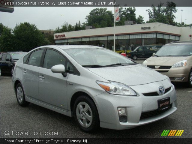 2010 Toyota Prius Hybrid IV in Classic Silver Metallic