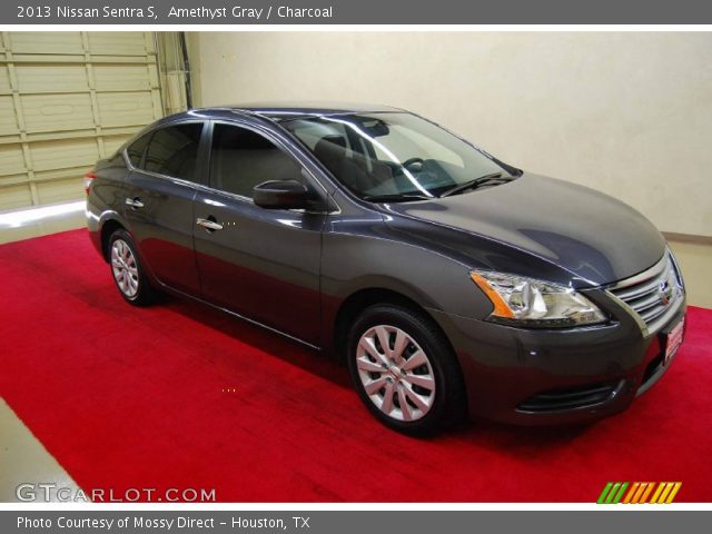 2013 Nissan Sentra S in Amethyst Gray