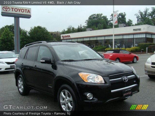 2010 Toyota RAV4 Limited V6 4WD in Black