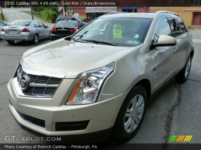 2010 Cadillac SRX 4 V6 AWD in Gold Mist