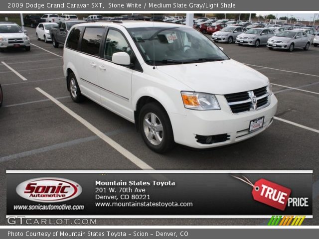 2009 Dodge Grand Caravan SXT in Stone White