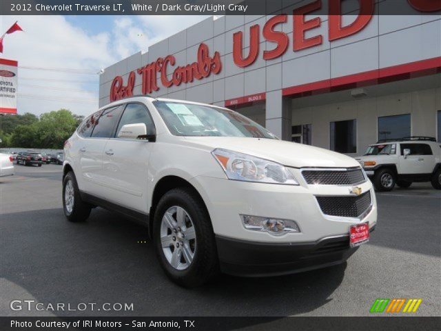 2012 Chevrolet Traverse LT in White