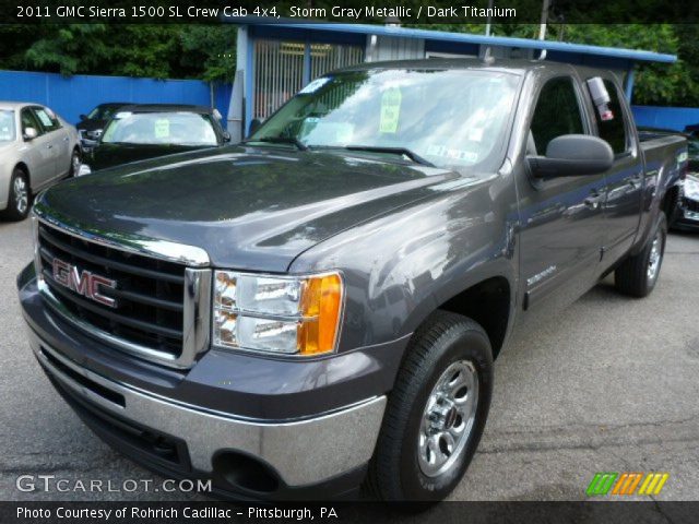 2011 GMC Sierra 1500 SL Crew Cab 4x4 in Storm Gray Metallic