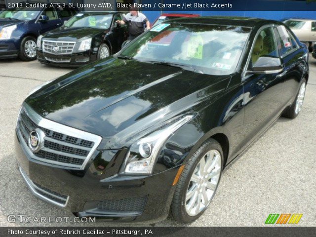 2013 Cadillac ATS 3.6L Luxury AWD in Black Raven