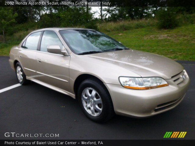 2002 Honda Accord EX Sedan in Naples Gold Metallic