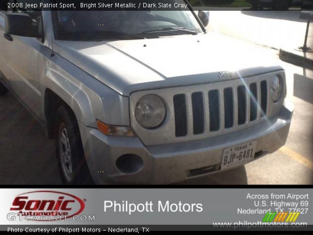2008 Jeep Patriot Sport in Bright Silver Metallic
