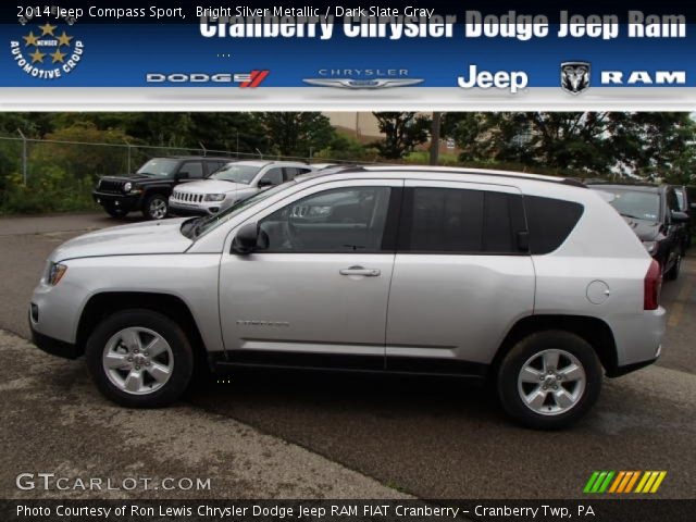 2014 Jeep Compass Sport in Bright Silver Metallic