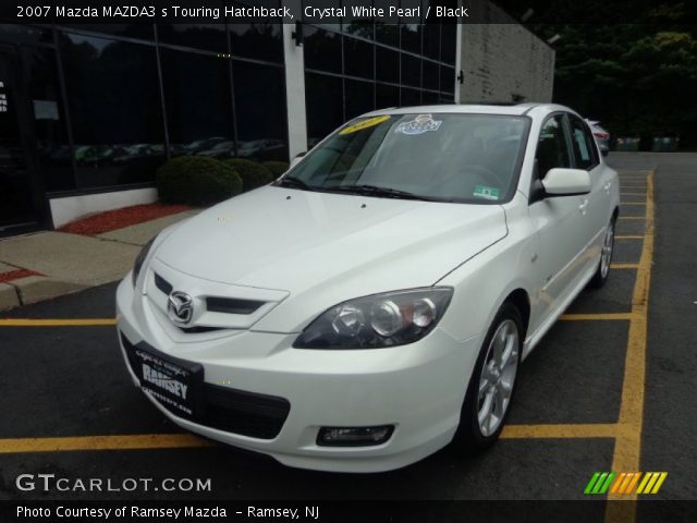 2007 Mazda MAZDA3 s Touring Hatchback in Crystal White Pearl
