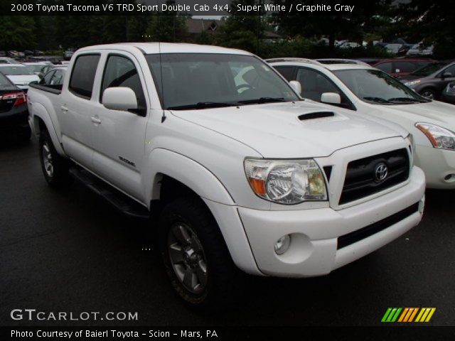 2008 Toyota Tacoma V6 TRD Sport Double Cab 4x4 in Super White