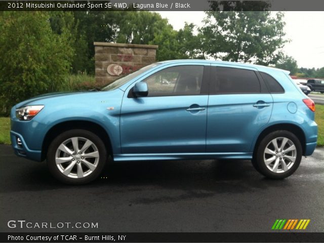 2012 Mitsubishi Outlander Sport SE 4WD in Laguna Blue