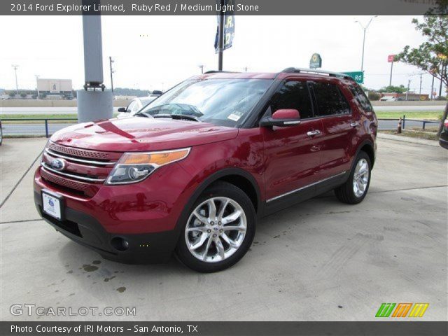 2014 Ford Explorer Limited in Ruby Red