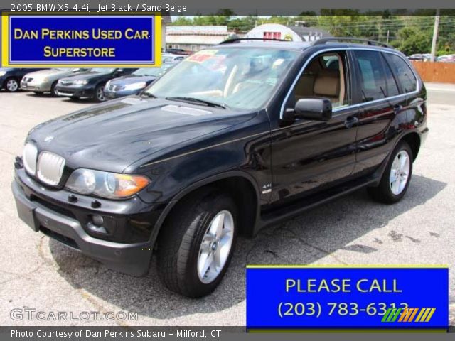 2005 BMW X5 4.4i in Jet Black
