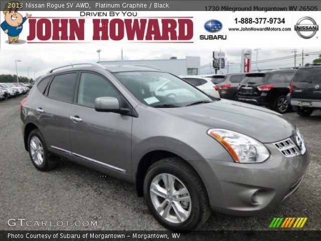 2013 Nissan Rogue SV AWD in Platinum Graphite