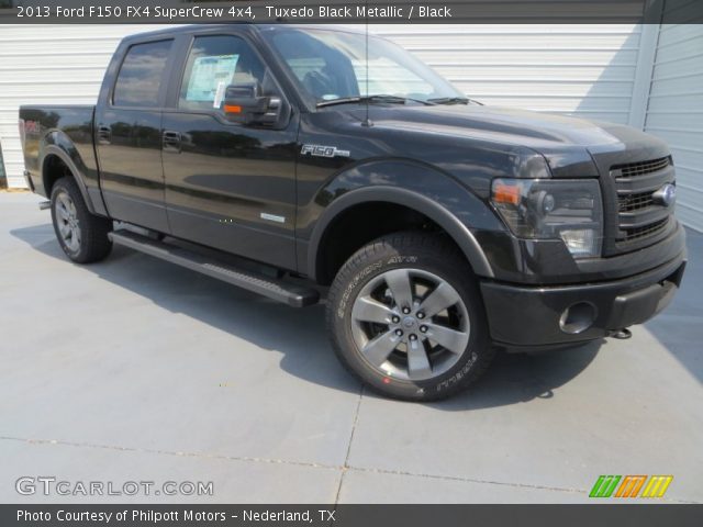 2013 Ford F150 FX4 SuperCrew 4x4 in Tuxedo Black Metallic