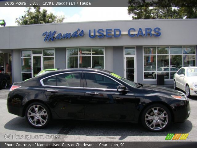 2009 Acura TL 3.5 in Crystal Black Pearl
