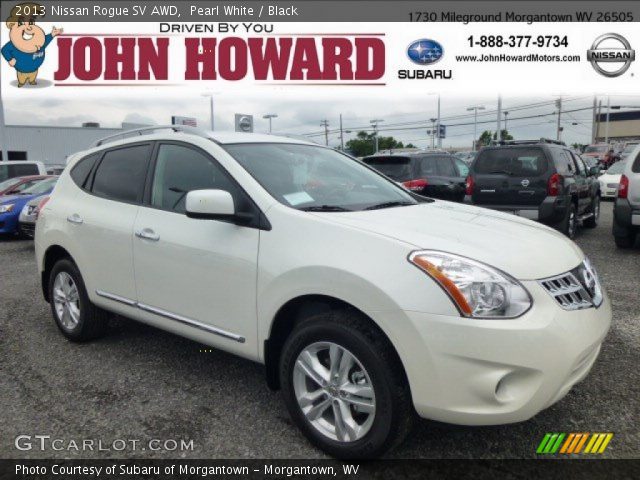 2013 Nissan Rogue SV AWD in Pearl White