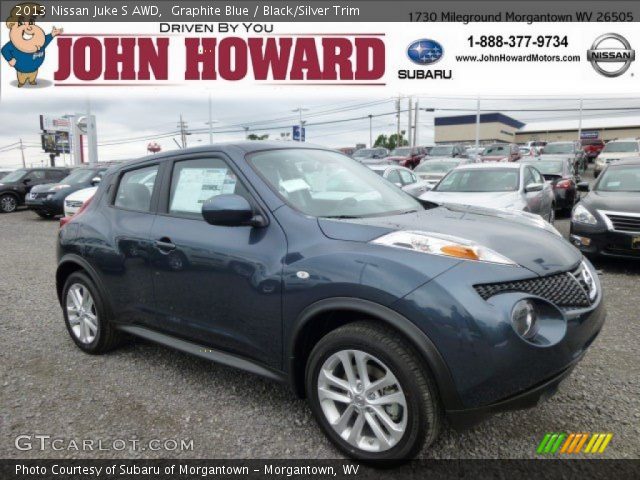 2013 Nissan Juke S AWD in Graphite Blue
