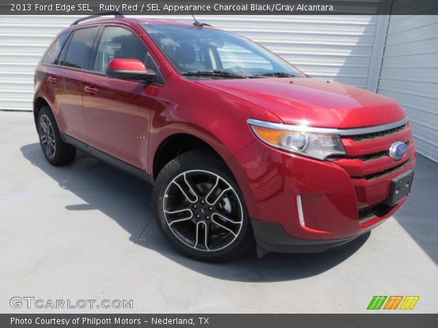 2013 Ford Edge SEL in Ruby Red