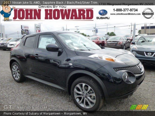2013 Nissan Juke SL AWD in Sapphire Black