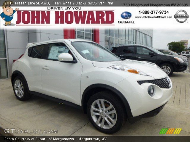 2013 Nissan Juke SL AWD in Pearl White