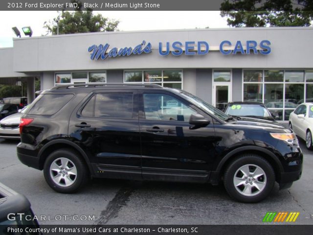2012 Ford Explorer FWD in Black