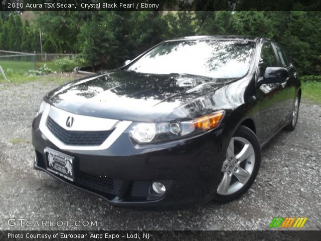 2010 Acura TSX Sedan in Crystal Black Pearl