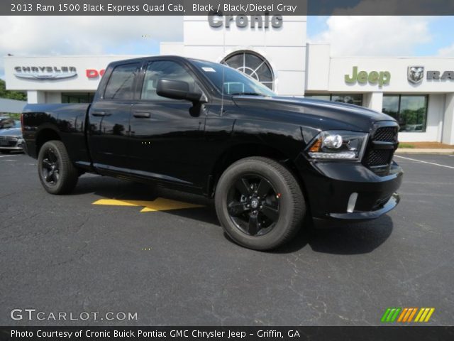 2013 Ram 1500 Black Express Quad Cab in Black