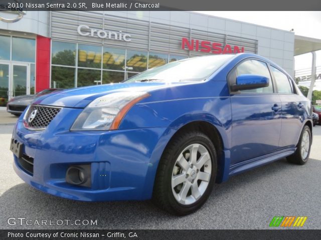 2010 Nissan Sentra 2.0 SR in Blue Metallic