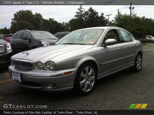 2005 Jaguar X-Type 3.0 in Platinum Metallic
