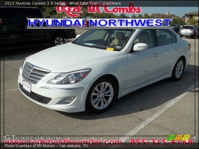 2013 Hyundai Genesis 3.8 Sedan in White Satin Pearl