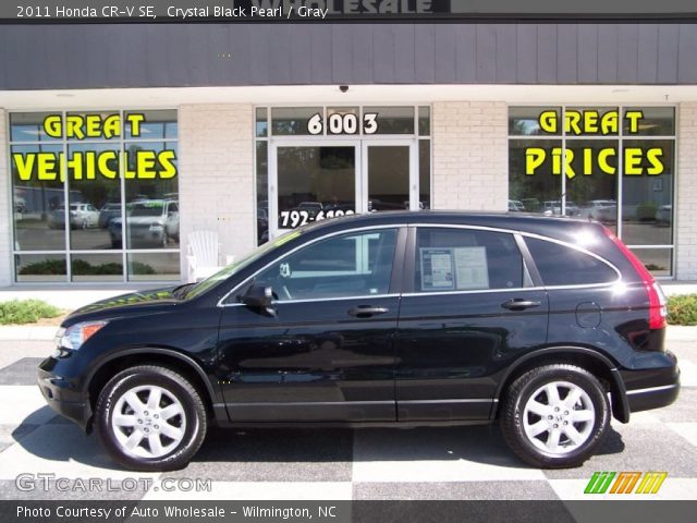 2011 Honda CR-V SE in Crystal Black Pearl