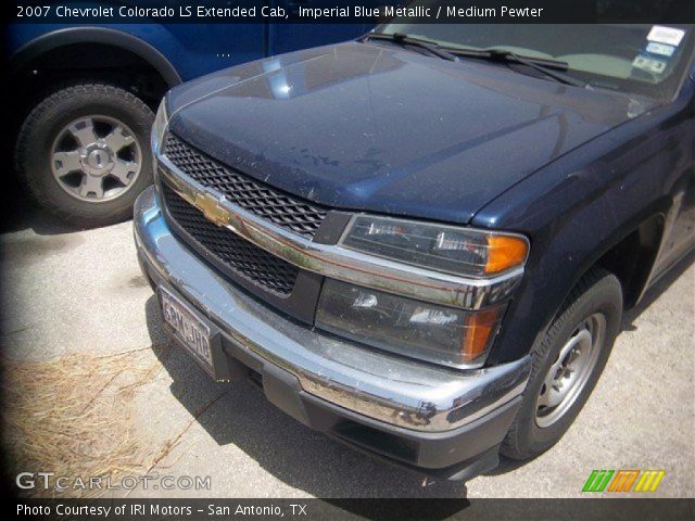 2007 Chevrolet Colorado LS Extended Cab in Imperial Blue Metallic