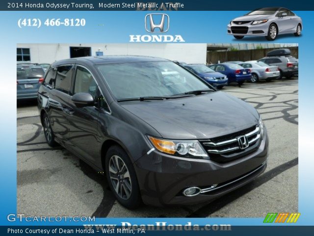 2014 Honda Odyssey Touring in Modern Steel Metallic