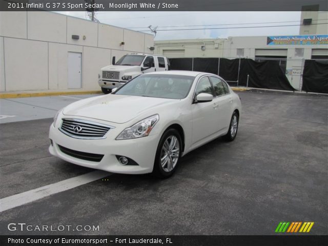 2011 Infiniti G 37 S Sport Sedan in Moonlight White
