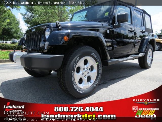 2014 Jeep Wrangler Unlimited Sahara 4x4 in Black