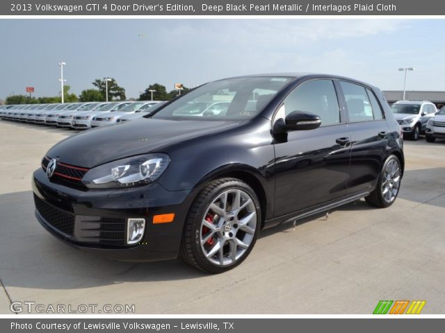 2013 Volkswagen GTI 4 Door Driver's Edition in Deep Black Pearl Metallic