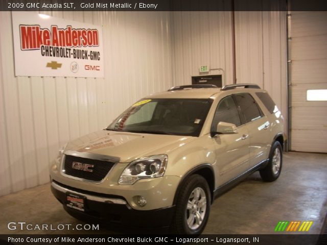 2009 GMC Acadia SLT in Gold Mist Metallic