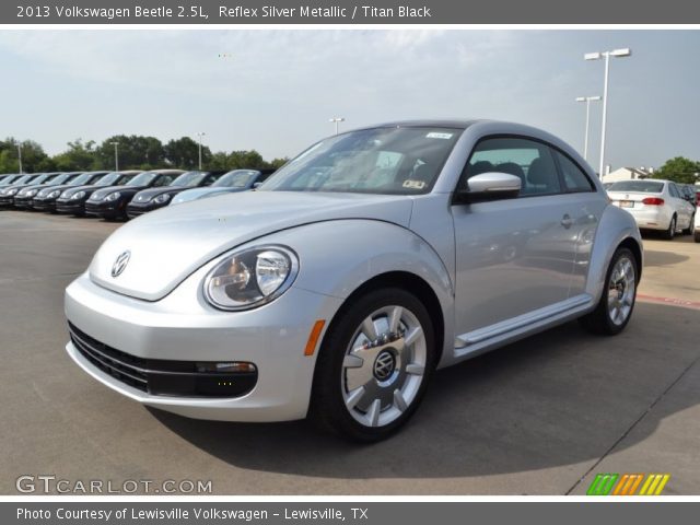 2013 Volkswagen Beetle 2.5L in Reflex Silver Metallic