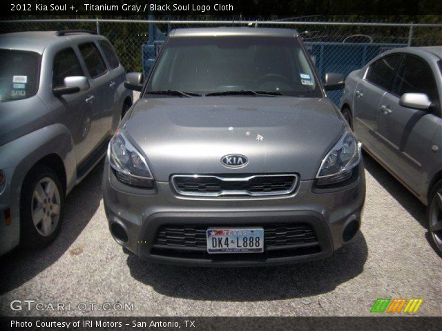 2012 Kia Soul + in Titanium Gray
