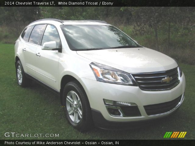 2014 Chevrolet Traverse LT in White Diamond Tricoat