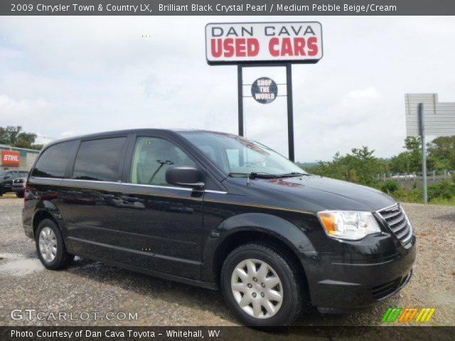 2009 Chrysler Town & Country LX in Brilliant Black Crystal Pearl