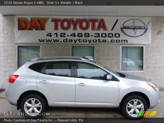 2008 Nissan Rogue S AWD in Silver Ice Metallic