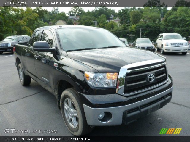 2010 Toyota Tundra SR5 Double Cab 4x4 in Black