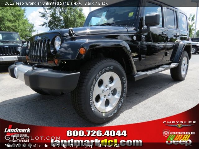 2013 Jeep Wrangler Unlimited Sahara 4x4 in Black
